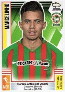 Sticker Marcelinho - Futebol 2019-2020 n. 151 - Panini