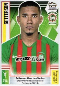 Cromo Getterson - Futebol 2019-2020 - Panini