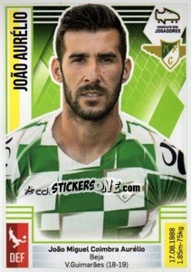 Sticker João Aurélio - Futebol 2019-2020 n. 157 - Panini