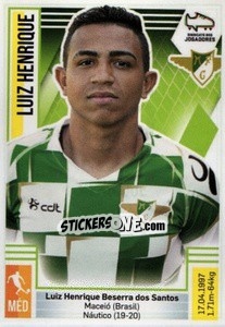 Sticker Luiz Henrique - Futebol 2019-2020 - Panini