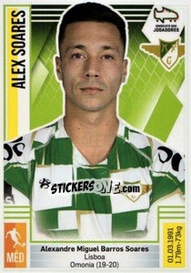 Sticker Alex Soares - Futebol 2019-2020 n. 166 - Panini