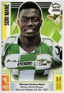 Sticker Sori Mané - Futebol 2019-2020 n. 167 - Panini
