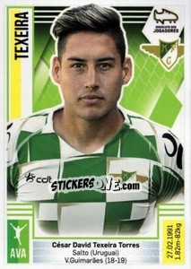 Figurina Texeira - Futebol 2019-2020 - Panini