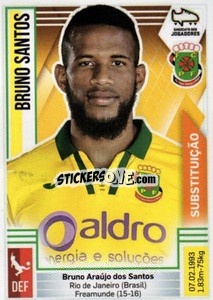 Cromo Bruno Santos - Futebol 2019-2020 - Panini