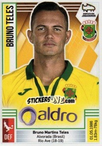 Sticker Bruno Teles - Futebol 2019-2020 n. 178 - Panini