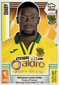 Sticker Diaby - Futebol 2019-2020 n. 180 - Panini