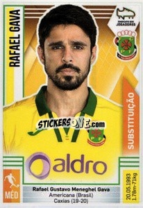 Sticker Rafael Gava - Futebol 2019-2020 n. 181bis - Panini