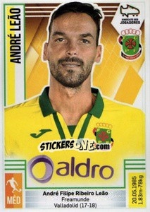 Sticker André Leão - Futebol 2019-2020 n. 182 - Panini