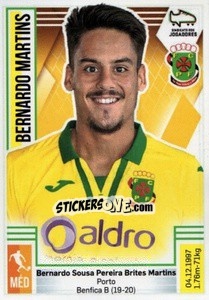 Sticker Bernardo Martins - Futebol 2019-2020 n. 185 - Panini