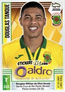 Sticker Douglas Tanque - Futebol 2019-2020 n. 187 - Panini