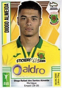 Sticker Diogo Almeida - Futebol 2019-2020 n. 188 - Panini