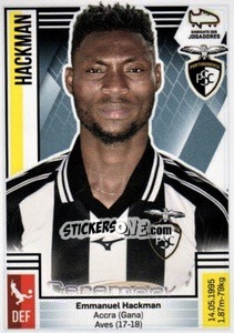 Sticker Hackman - Futebol 2019-2020 n. 192 - Panini