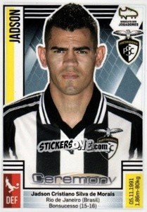 Sticker Jadson - Futebol 2019-2020 n. 193 - Panini