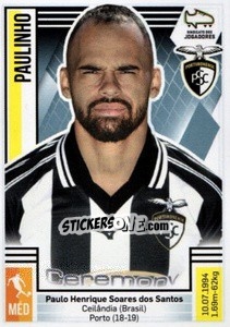 Cromo Paulinho - Futebol 2019-2020 - Panini