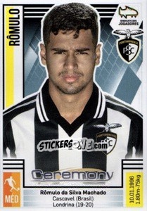 Sticker Rômulo - Futebol 2019-2020 n. 199 - Panini