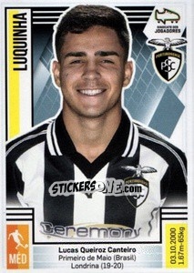 Sticker Luquinha - Futebol 2019-2020 - Panini