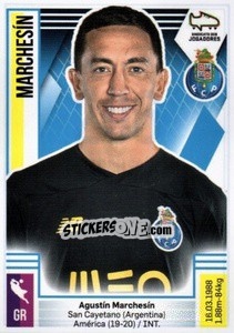 Sticker Agustin Marchesín - Futebol 2019-2020 n. 206 - Panini