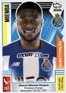 Sticker Chancel Mbemba - Futebol 2019-2020 n. 208bis - Panini