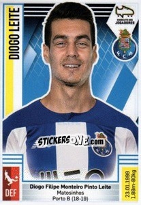 Sticker Diogo Leite - Futebol 2019-2020 n. 211 - Panini