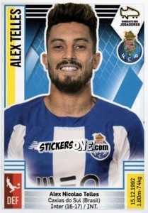 Sticker Alex Telles - Futebol 2019-2020 n. 213 - Panini