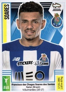 Sticker Soares - Futebol 2019-2020 n. 222 - Panini