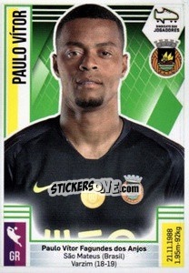 Sticker Paulo Vítor - Futebol 2019-2020 - Panini