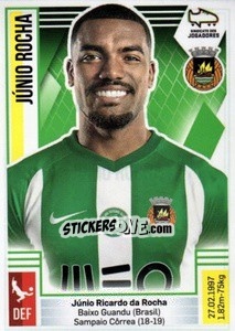 Sticker Júnio Rocha - Futebol 2019-2020 n. 225 - Panini