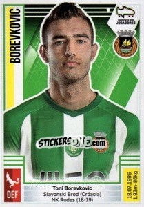 Sticker Borevkovic - Futebol 2019-2020 n. 226 - Panini