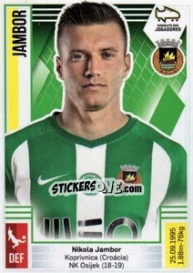 Sticker Jambor - Futebol 2019-2020 n. 230 - Panini