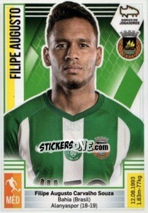 Sticker Filipe Augusto - Futebol 2019-2020 - Panini