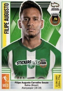 Cromo Filipe Augusto - Futebol 2019-2020 - Panini