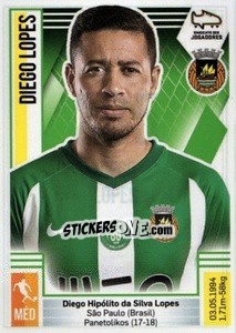 Sticker Diego Lopes - Futebol 2019-2020 n. 235 - Panini