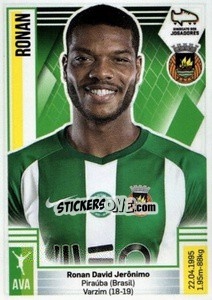 Sticker Ronan - Futebol 2019-2020 n. 238 - Panini