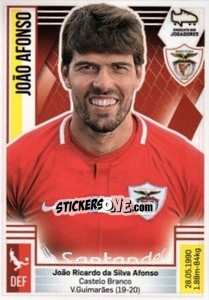 Sticker João Afonso - Futebol 2019-2020 - Panini