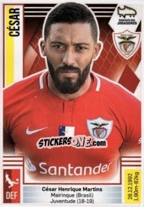 Sticker César - Futebol 2019-2020 n. 246 - Panini
