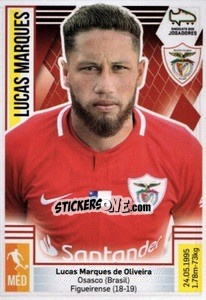 Sticker Lucas Marques - Futebol 2019-2020 n. 252 - Panini