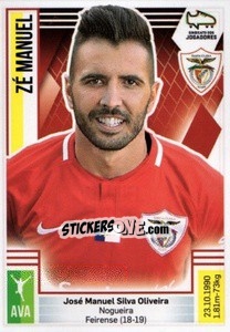 Sticker Zé Manuel - Futebol 2019-2020 - Panini