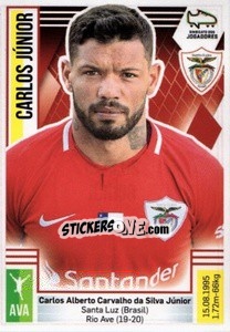 Cromo Carlos Júnior - Futebol 2019-2020 - Panini