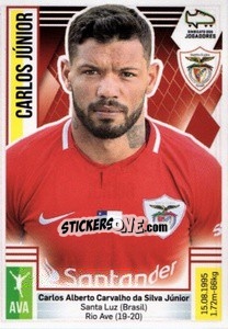 Sticker Carlos Júnior - Futebol 2019-2020 n. 255 - Panini