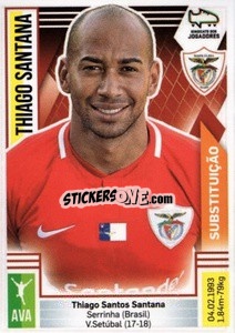 Sticker Thiago Santana - Futebol 2019-2020 - Panini