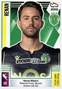 Sticker Renan Ribeiro - Futebol 2019-2020 - Panini