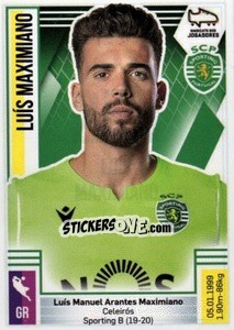 Sticker Luís Maximiano - Futebol 2019-2020 n. 258 - Panini
