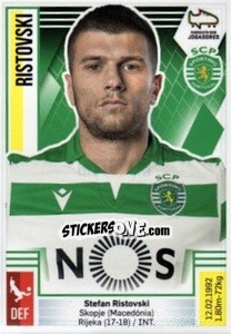 Sticker Stefan Ristovski - Futebol 2019-2020 n. 259 - Panini