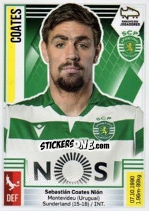 Sticker Sebastián Coates - Futebol 2019-2020 n. 261 - Panini