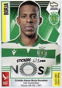 Sticker Borja - Futebol 2019-2020 n. 264 - Panini
