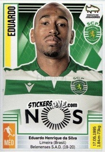 Sticker Eduardo Henrique - Futebol 2019-2020 n. 265 - Panini