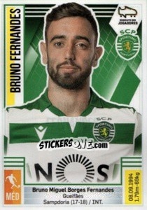 Figurina Bruno Fernandes - Futebol 2019-2020 - Panini