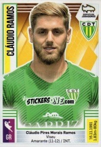 Cromo Cláudio Ramos - Futebol 2019-2020 - Panini