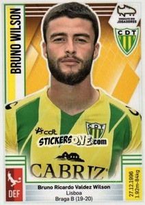 Figurina Bruno Wilson - Futebol 2019-2020 - Panini