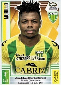 Cromo Murillo - Futebol 2019-2020 - Panini